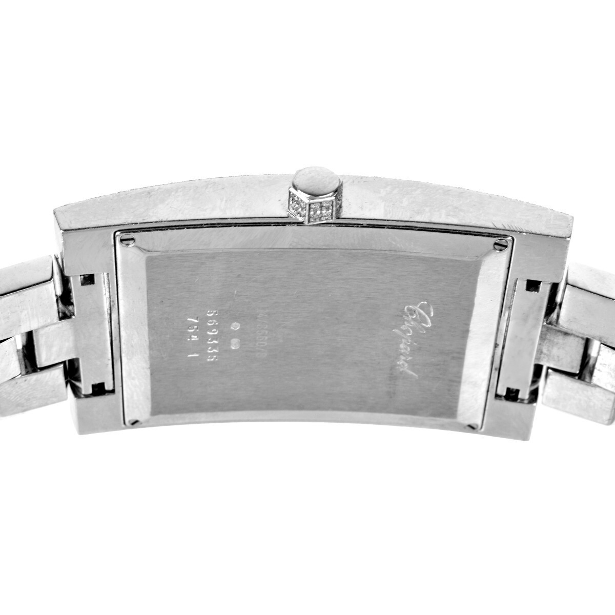 Very Fine Rectangular  Chopard Diamond and 18 Kar… - image 5