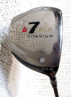 Sun Valley Golf SVG 7 SVG II Titanium 10.5*Deg Driver RH~Reg Flex Graphite Shaft