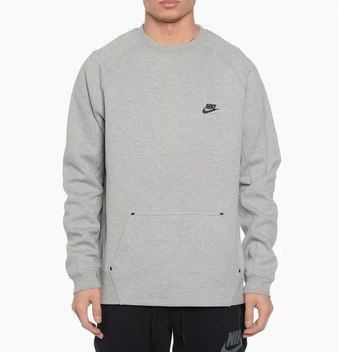 Nike Tech Fleece Crew Sweatshirt 1MM (Grey) - XL - New ~ 545163