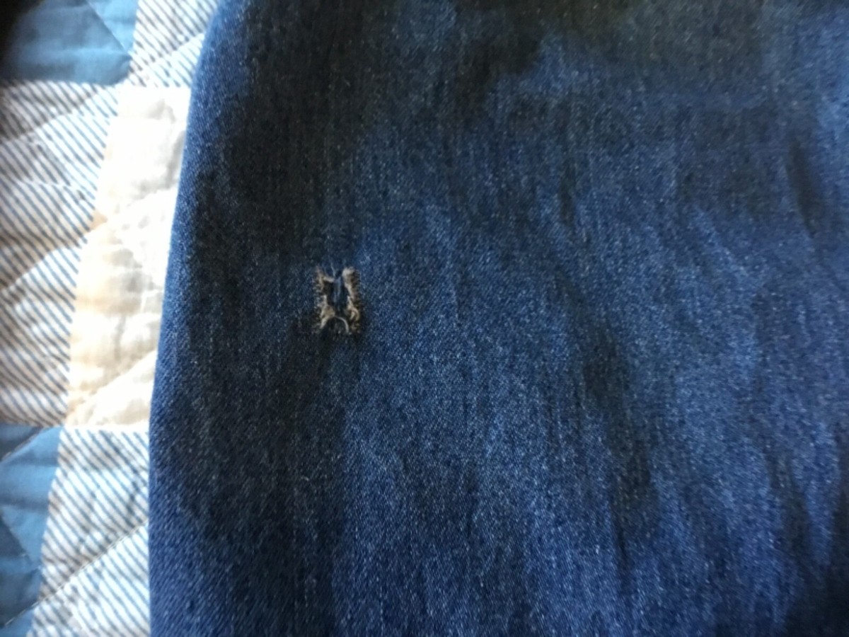 VINTAGE Men's DUCK HEAD OVERALLS BLUE DENIM BUTTON FLY MENS