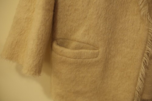 Escada Women's Size 36 US Small Wool Mohair Sweater Blazer Jacket Cream Italy - Picture 7 of 12