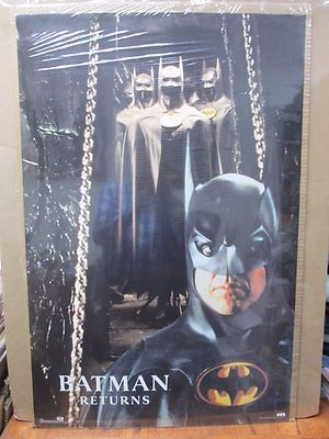 vintage 1992 Batman Returns original movie poster DC Comics  12257