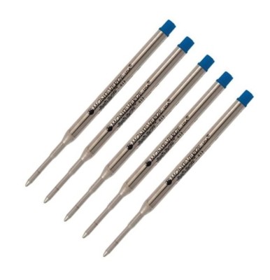 5 - Monteverde K Style Ballpoint Refills for SHEAFFER PEN - BLUE Medium