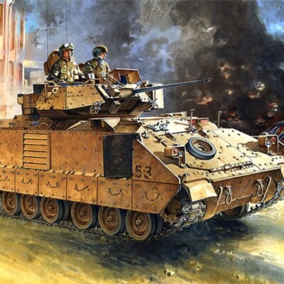 Academy Hobby Model Kit - [1/35] M2A2 Bradley ''Iraq 2003'' - OIF Configuration