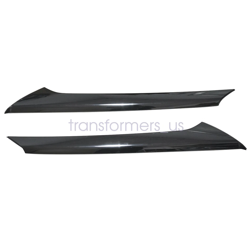 For Hyundai IX25 Creta 2015-2019 Left&Right Windshield Side Pillar Molding Black - Image 2 of 4