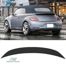 Fits 12-19 Volkswagen VW Beetle 2Dr OE Style Trunk Spoiler Wing Matte Black ABS