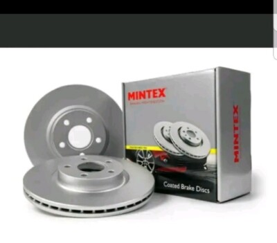 Rear Brake Discs Set L/R Fits MERCEDES BENS Mintex MDC2015C