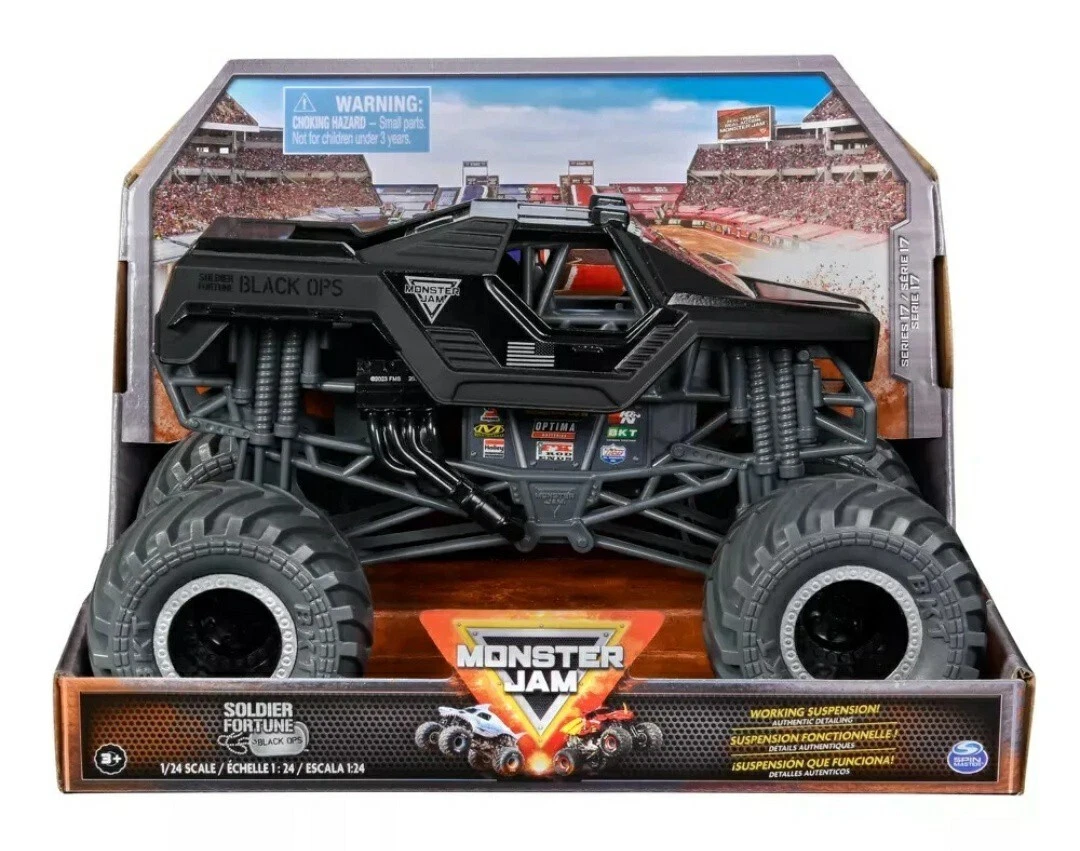 Monster jam hotsell soldier fortune toy