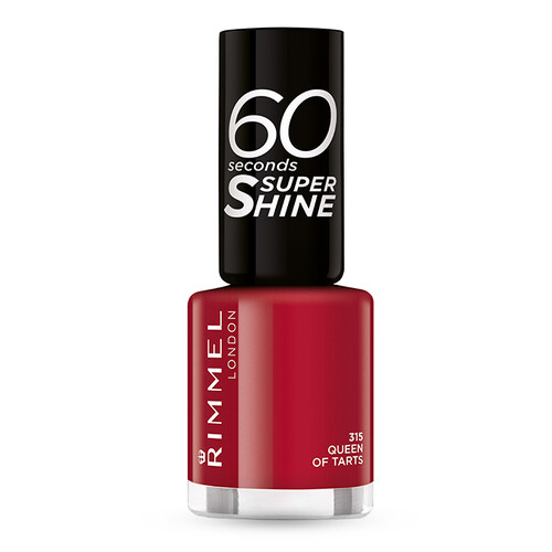 Rimmel 60 Seconds Super Shine Smalto per Unghie 8 ml 312 Be Red-y donna