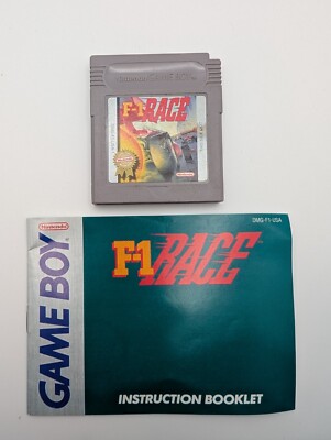 F-1 Race with Manual (Nintendo Game Boy)