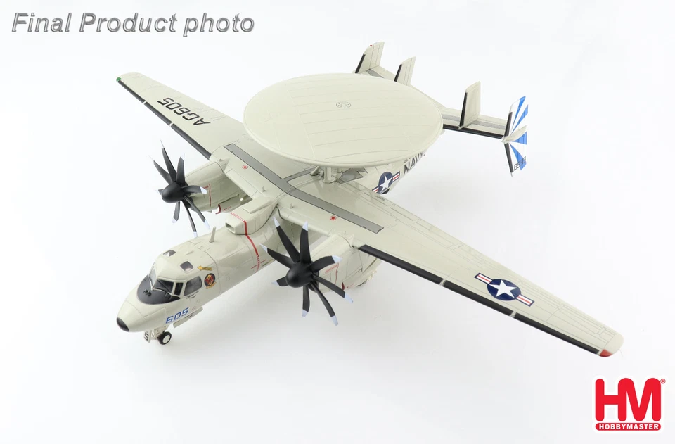 HA4819 1/72 E-2D Hawkeye US Navy VAW-121 Blue Tails AG605 USS Abraham Lincoln - Image 4 of 4