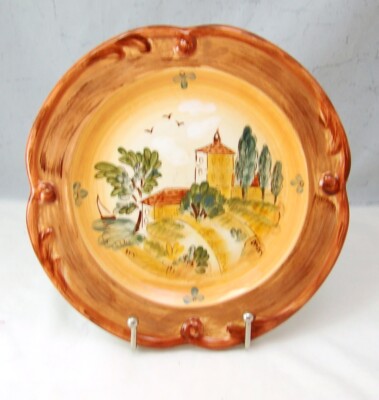 Certified Int Pamela Clemens Toskanische Landschaft Style D Salatteller Flake