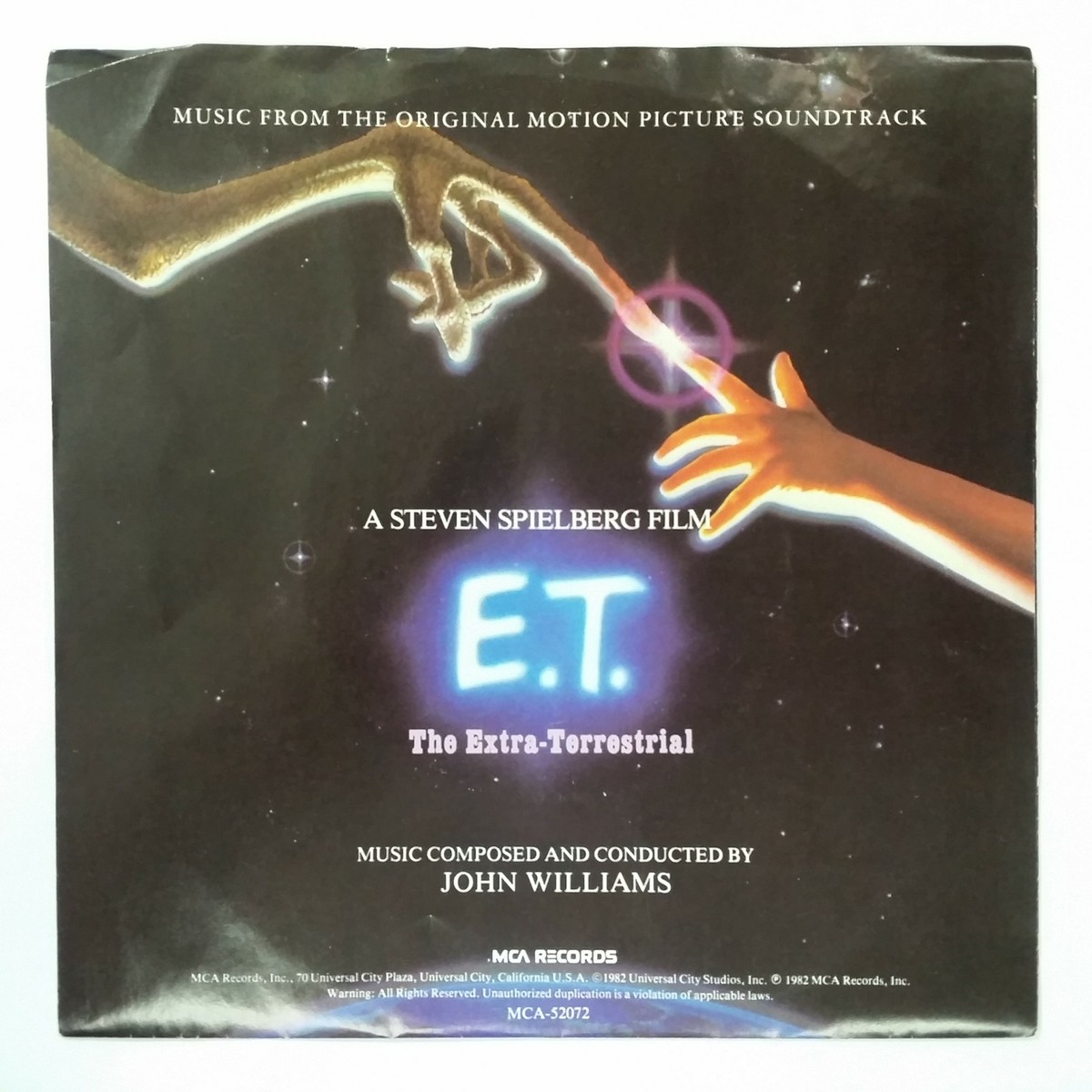 JOHN WILLIAMS Theme From E.T. b/w Over The Moon MCA52072 7