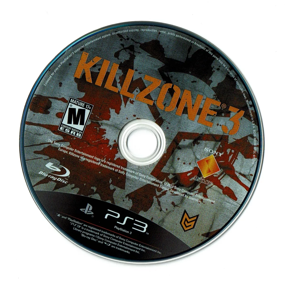  Killzone 3 - Playstation 3 : Sony Computer Entertainme