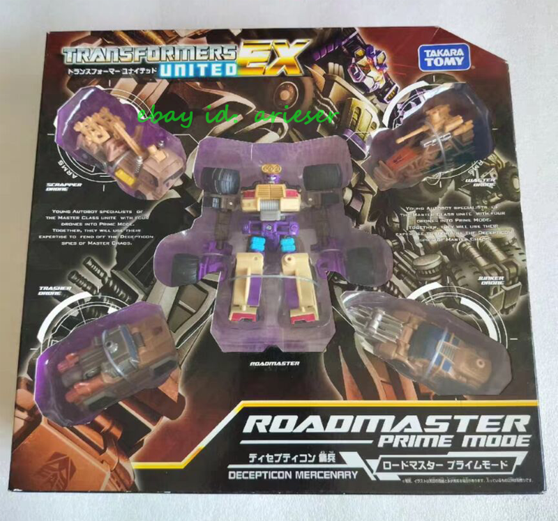 Takaratomy United Un-Ex03 Roadmaster Prime Mooe Decepticon