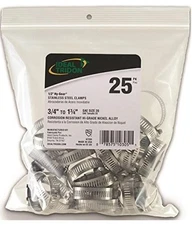 Ideal Tridon Hose Clamps Stainless Steel 3/4"