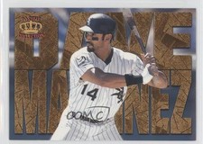 1997 Pacific Crown Collection Latinos of the Major Leagues Dave Martinez 0q3