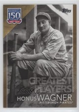 2019 Topps Greatest Players Gold 50/50 Honus Wagner #GP-9 HOF 4o0
