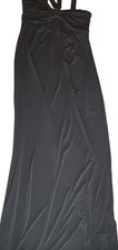 Express Women's Black Maxi Long Slinky Stretch Dress Size XS