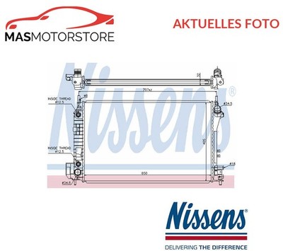 KÜHLER WASSERKÜHLER MOTORKÜHLER NISSENS 630703 A FÜR SAAB 9-3 2.8L