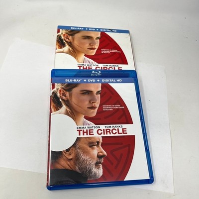 The Circle Blu-ray 2017 Emma Watson Tom Hanks Digital HD with SlipCover