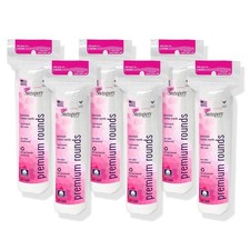 Swisspers Premium Cotton Rounds 100 Count 6-Pack 100 Pure Cotton
