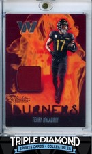 2024 Panini Absolute Terry McLaurin Absolute Burners Patch Commanders AA203