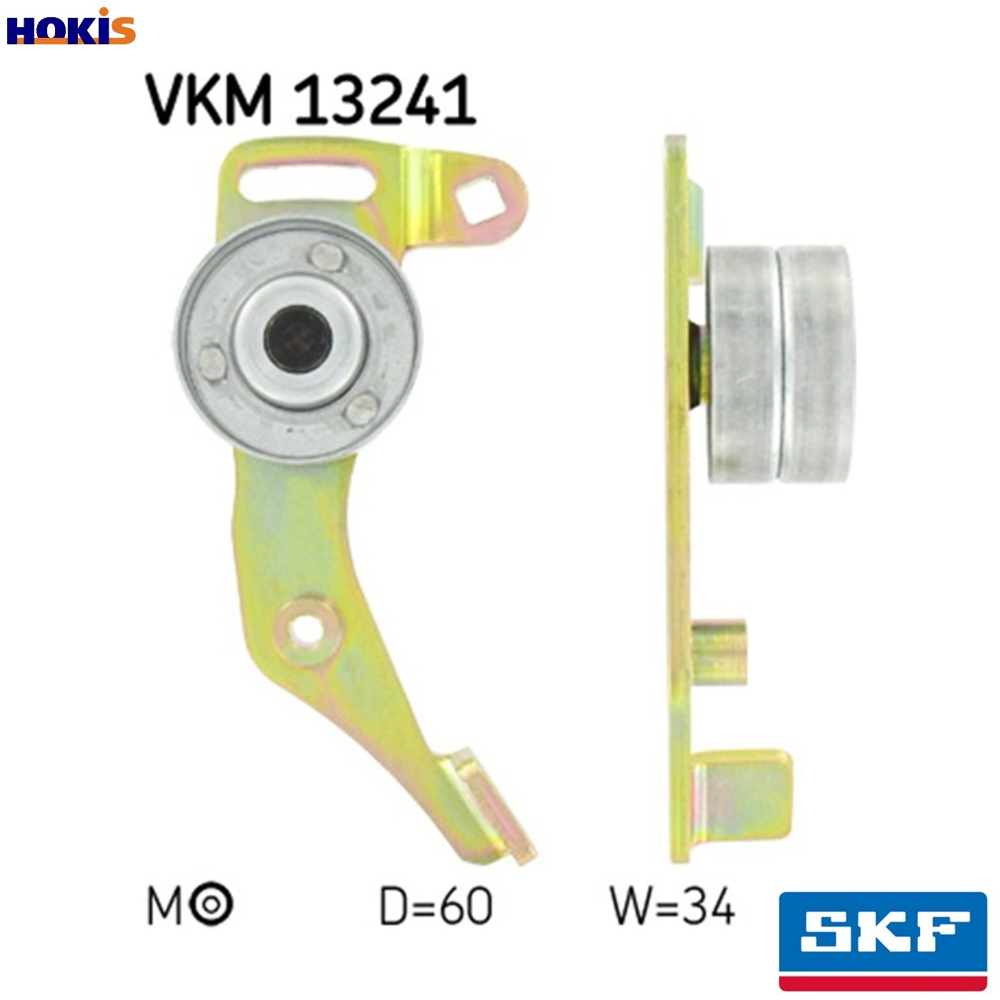 Chain Tension Roller Original SKF for Fiat Ducato Peugeot Partner 1.9 D - Image 9