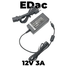 Genuine Edac 36W AC Power Adapter EA10361 Charger 12V 3A EA10363