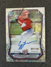 2026 1st Bowman Chrome COY JAMES Mini-Diamond Auto /100