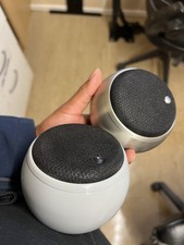 Gallo Acoustics Micro Speaker Stainless Steel Compact Sphere Round Single