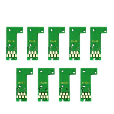 T8501-T8509 Cartridge Chip Permanent Auto Reset Chip for Epson P800 Chip Printer