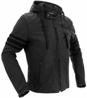 Richa Toulon Leather Hoodie Urban Black Edition