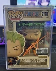 One Piece Roronoa Zoro Exclusive LE3500 #2178 Autographed 8/10