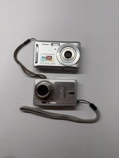 Digital Camera Lot Of 2 Untested Exilim, Pentax Parts Only Untested No Chargers
