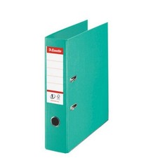 Esselte A4 Lever Arch File, Light Green, 72mm Spine, Plastic, 811312 500 Sheets