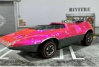 Hot Wheels Redline 1970 Spectraflame Hot Pink Peeping Bomb, US Version