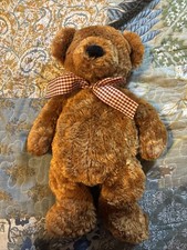 Teddy Bear Light Brown With Bow 13  