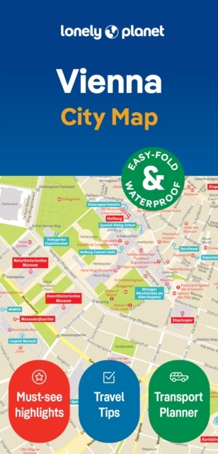 Lonely Planet Vienna City Map: Durable, Waterproof, Easy-Fold Planning Map With Attractions & Walking Tours (Compact City Planning Maps) - Image 3
