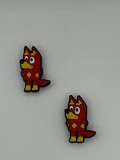 2pcs shoe charms for croc Theme Charms Bluey Bingo Cartoon Shoe Charms