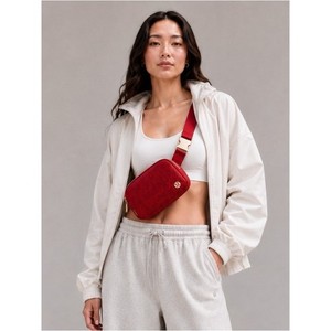 everywhere belt bag lululemon sold out Crossbody 1L KELTY Journey PerfectFIT Signature Sporty Stock Leather Color:Green