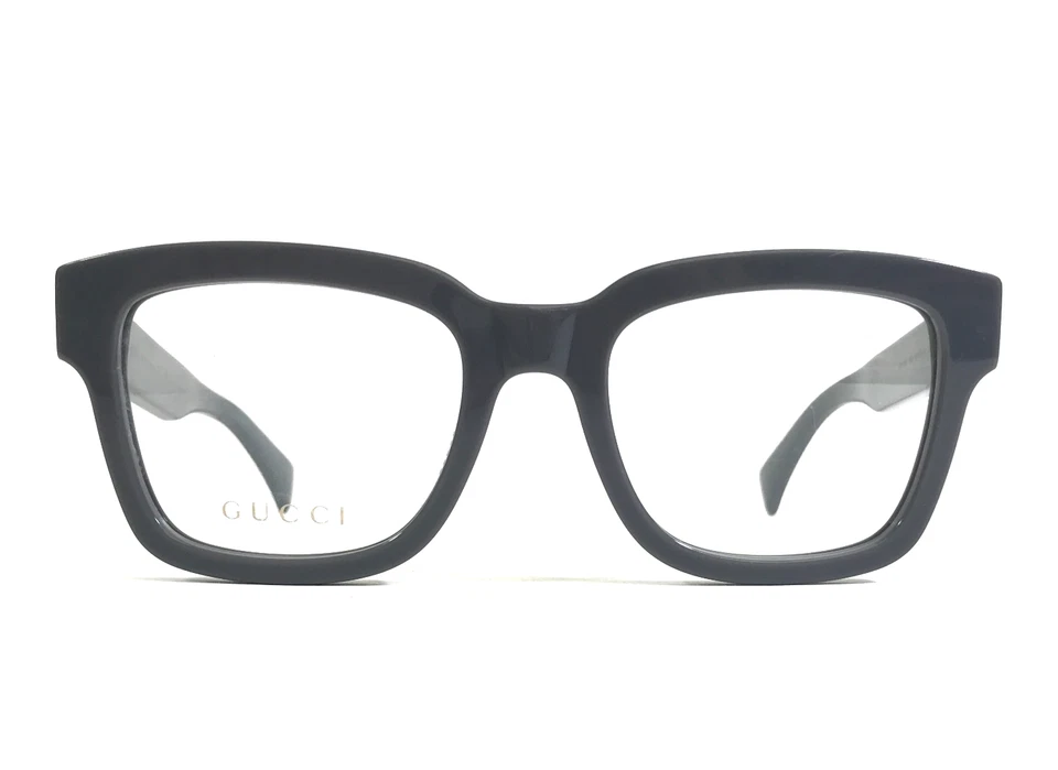 Gucci Eyeglasses Frames GG1138O 005 Dark Gray Square Full Rim 52-20-145 - Image 2 of 4