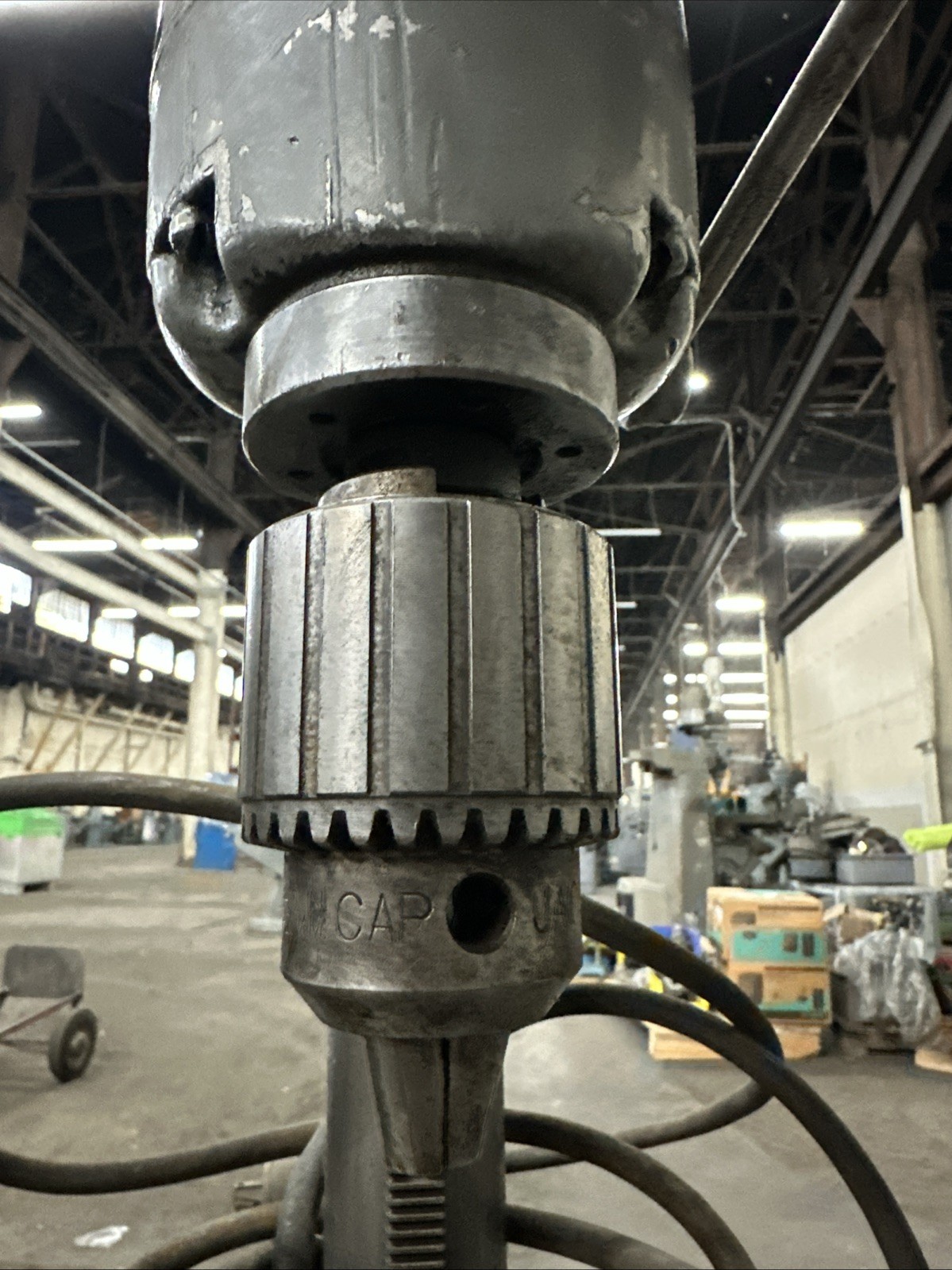 Machinist Bench Magnetic Drill Presses Lot Of 2 Port-O-Mag & Misc. Press