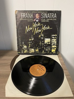 Frank Sinatra NewYork NewYork His Greatest Hits Vinyl Record Lp 33 Umdrehungen