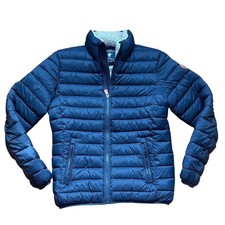 Save The Duck Navy Alexander Jacket Puffer Quilted Windproof Kids Boys size 14
