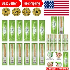 Natural Miswak Toothbrush - Vacuum Sealed Peelu Sticks for Oral Health, 12 Pack