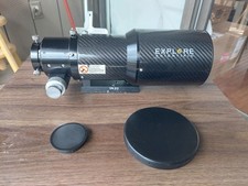 Explore Scientific Air-Spaced Triplet ED80 Carbon Fiber Refractor Telescope
