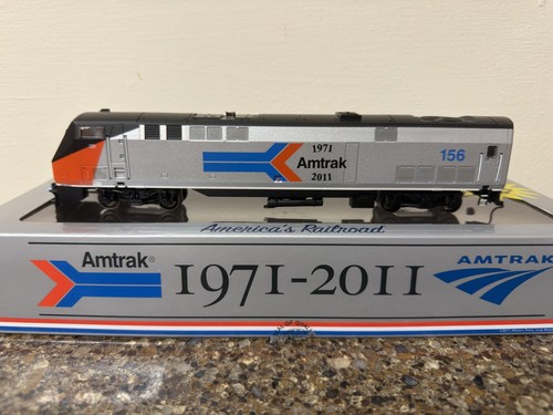 Escala HO Athern 99450 P42 Amtrak 40 Aniversario Fase I #156 con Enchufe Rápido DCC | Condition: Used