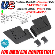 For Bmw E30 Cabrio Convertible Top Toneau Trim Flaps Covers Trim Left Right Pair For Bmw E30 Cabrio Convertible Top Toneau Trim Flaps Covers Trim Left Right Pair