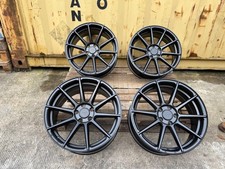 17" Truismo Black Alloy Wheels Opel Vauxhall Vivaro 5x118 5x114 Renault Trafic